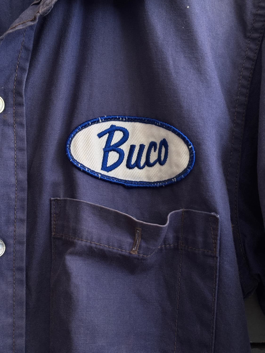 [S]BUCO 리얼맥코이 빈티지 페이딩 워크셔츠 상품이미지4