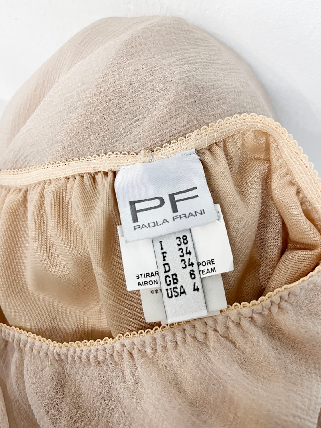 PAOLA FRANI made in italy 실크 스커트 상품이미지9