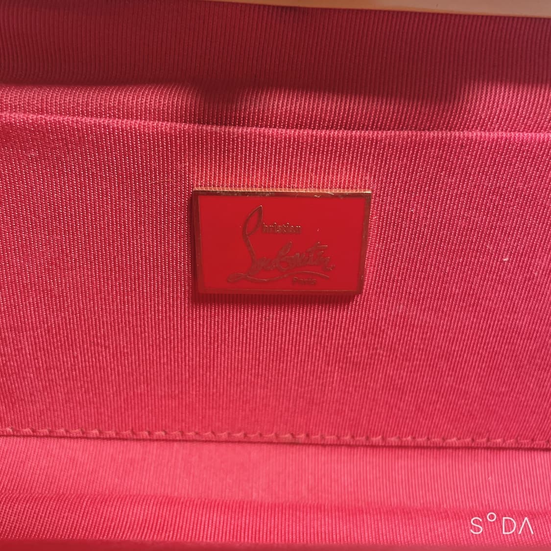 크리스찬 루부탱 레오파드 체인 클러치 백 상품이미지6