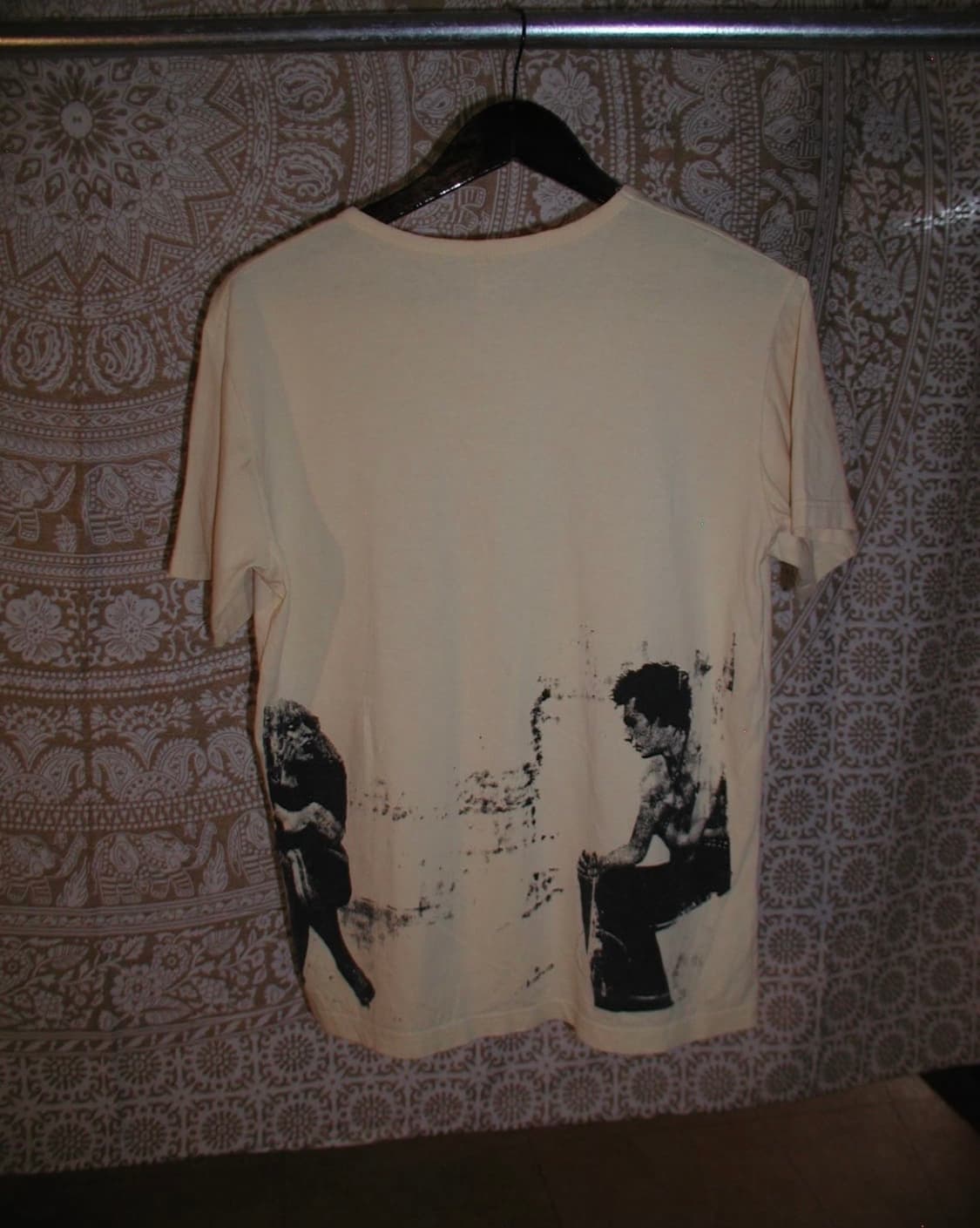 Vintage printing t yellow 상품이미지3