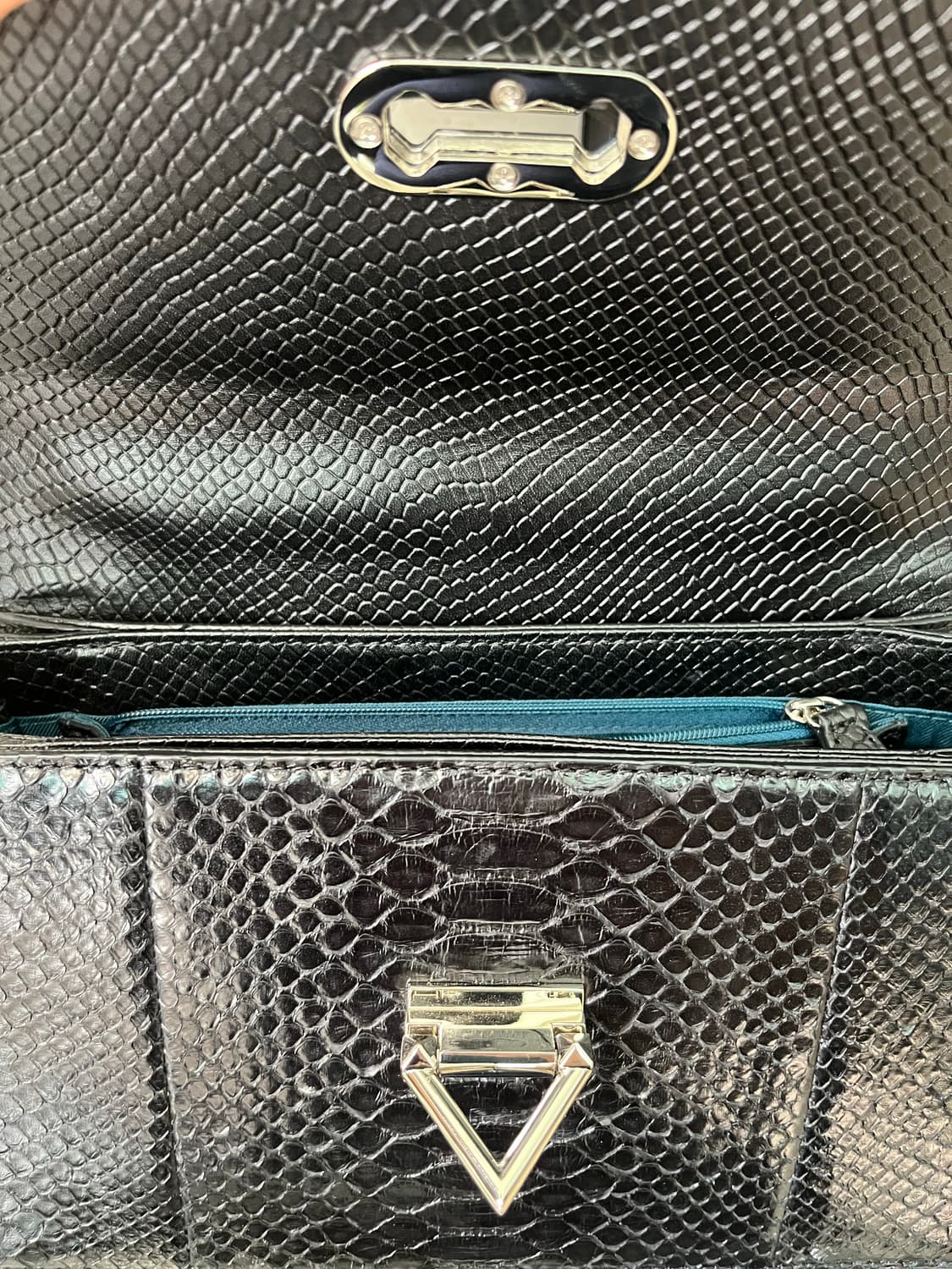 잘모이 뱀피 리얼 파이톤백 zarmoi bag 가방 핸디백 숄더백 상품이미지8