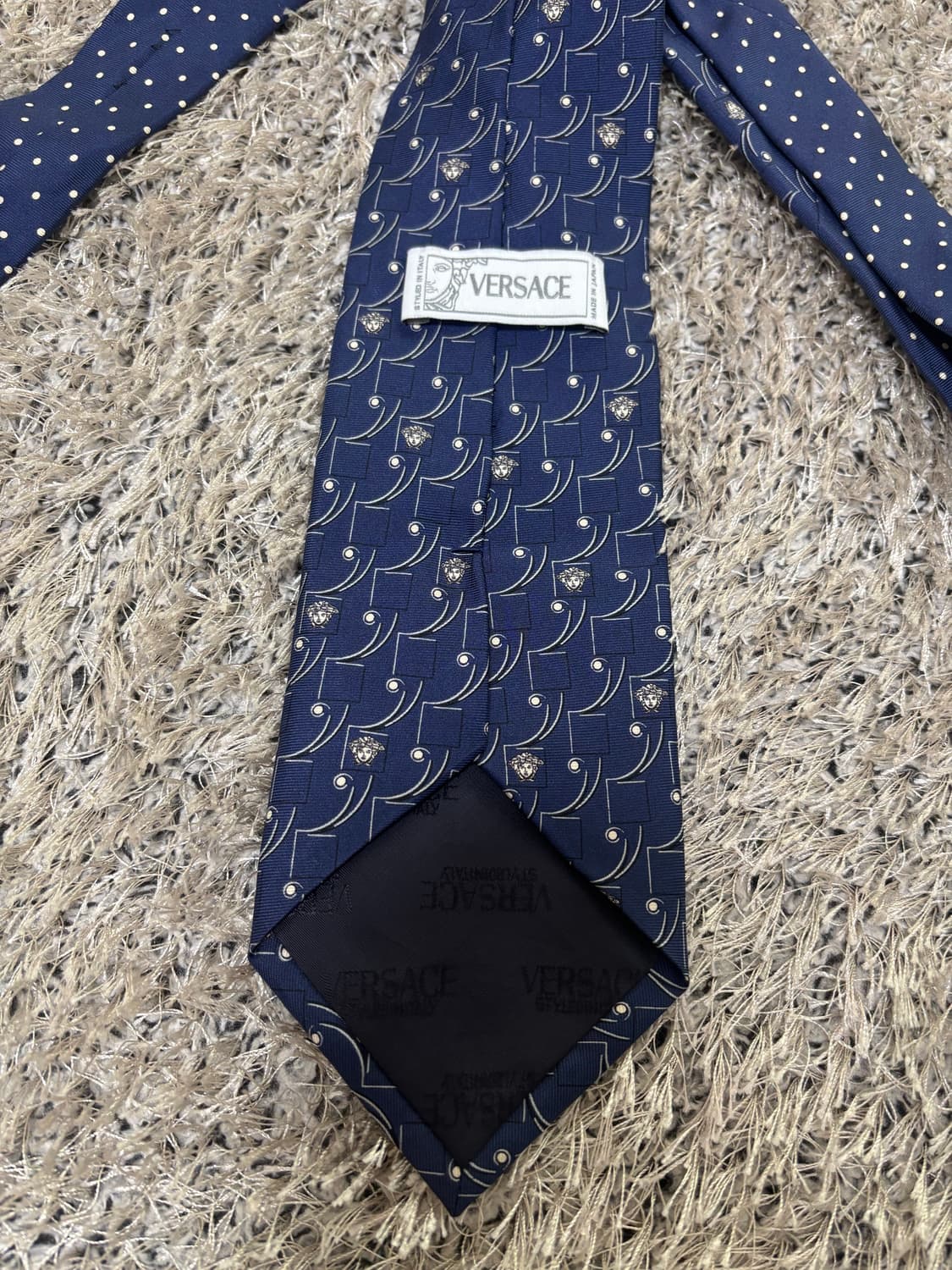 일제 베르사체 실크 100프로 넥타이 상품이미지4