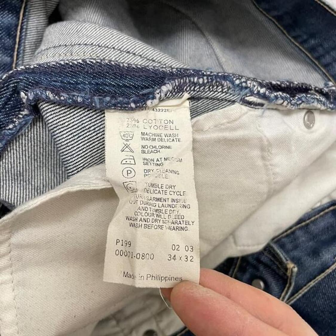 90's 리바이스 1세대 엔지니어드 진 (32) 상품이미지6