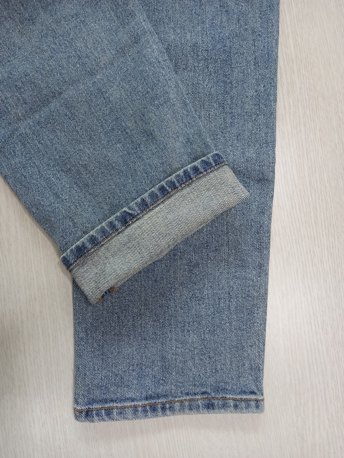 31 PIECE WORKER 워싱 스판 슬림일자진 31-452 상품이미지6