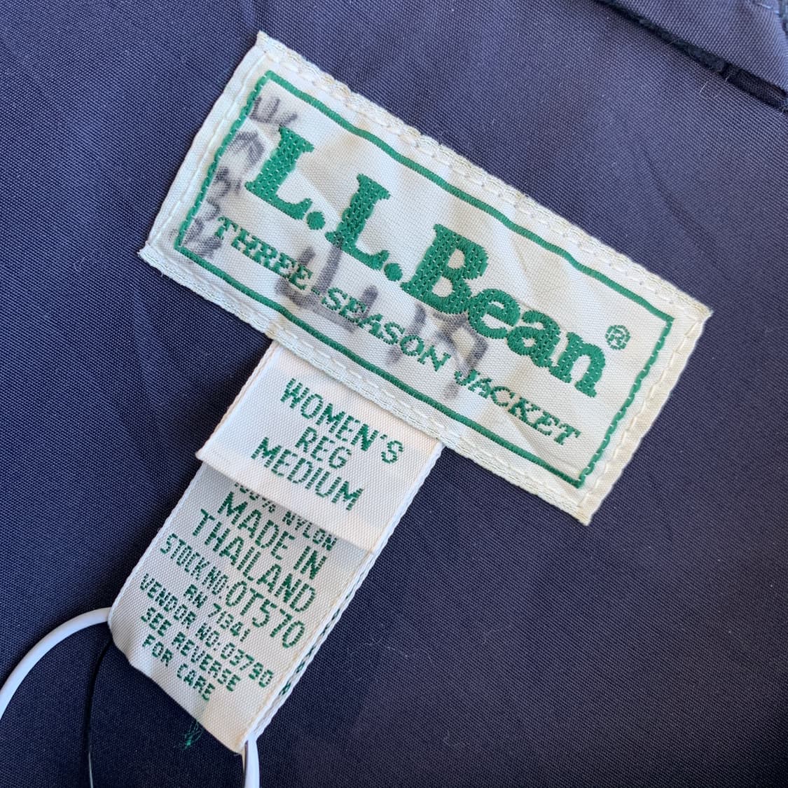 엘엘빈 L.L.Bean 나일론 집업 바람막이 자켓 1785 상품이미지8