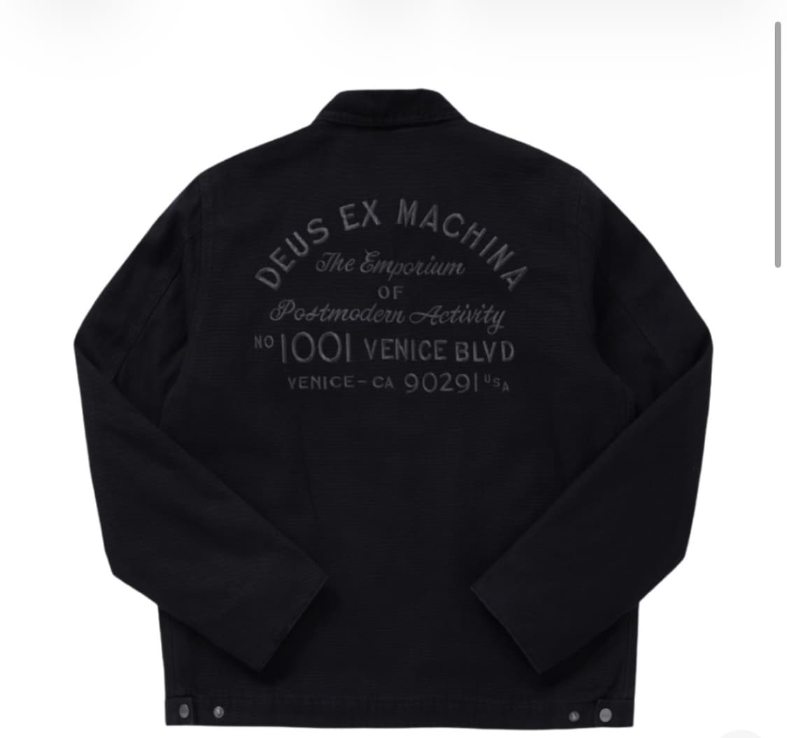 [L]데우스 엑스 마키나 어드레스 자켓 블랙 상품이미지1