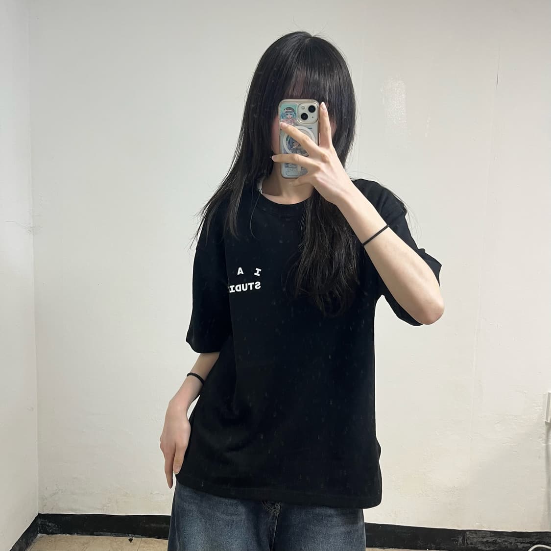 IAB Studio black t-shirt  상품이미지1