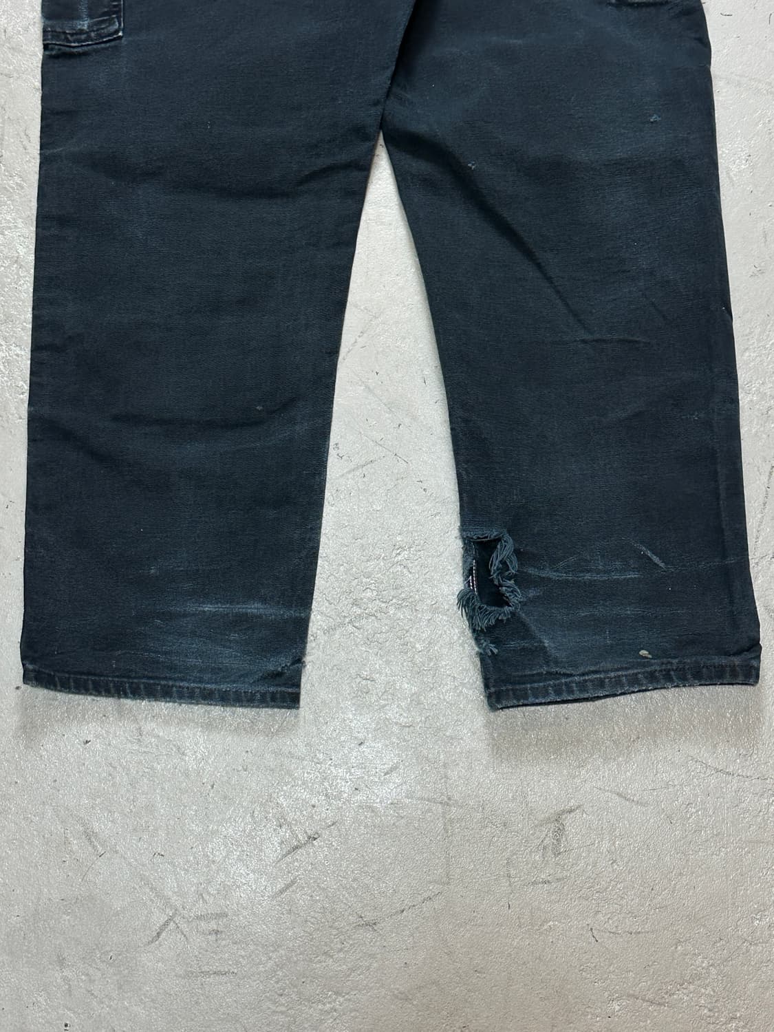 OG USA Made 칼하트 B01 더블니 블랙 칼하트 썩블니 워크팬츠 상품이미지8