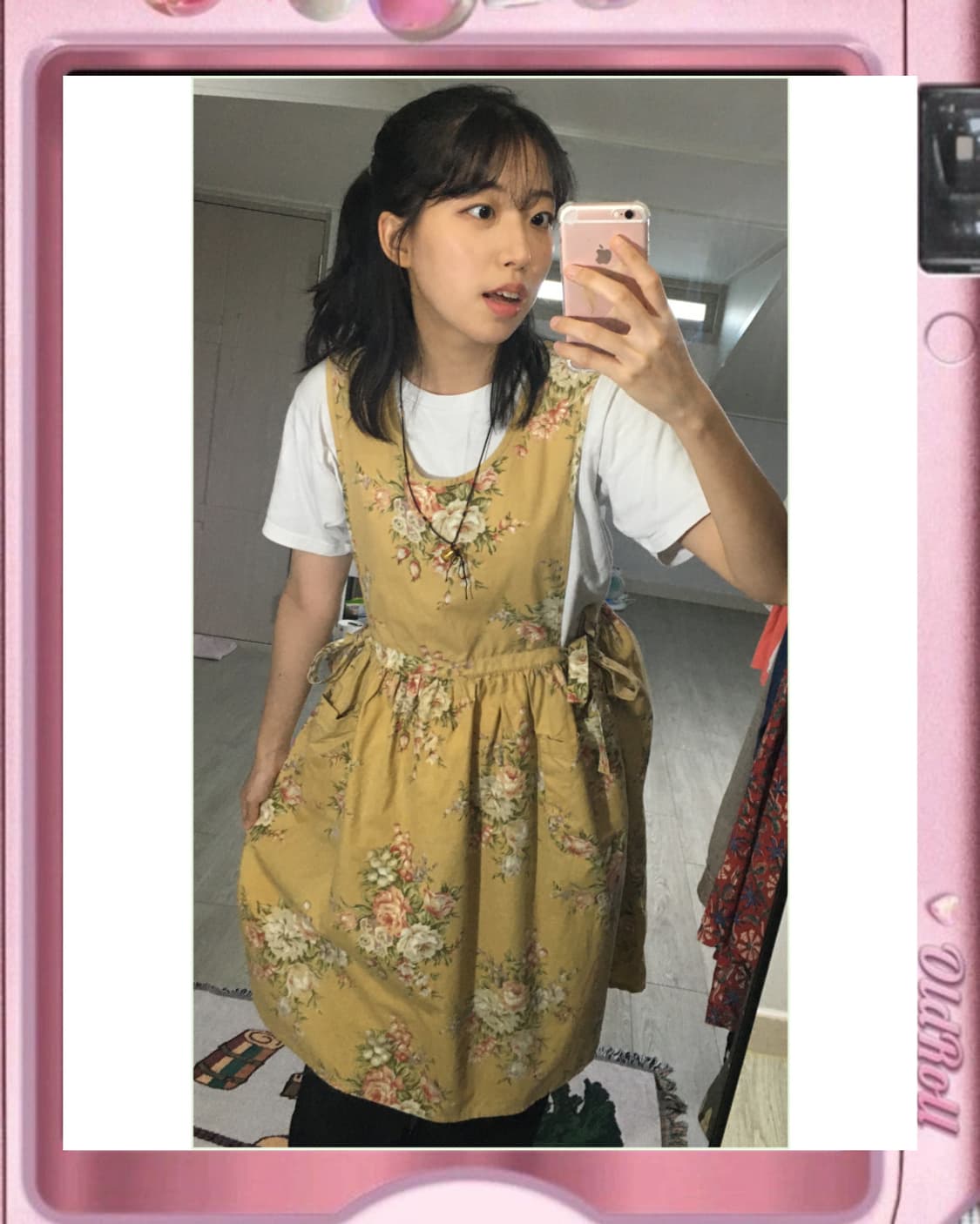 허니 플라워 에이프런 원피스🍯🐝 상품이미지5