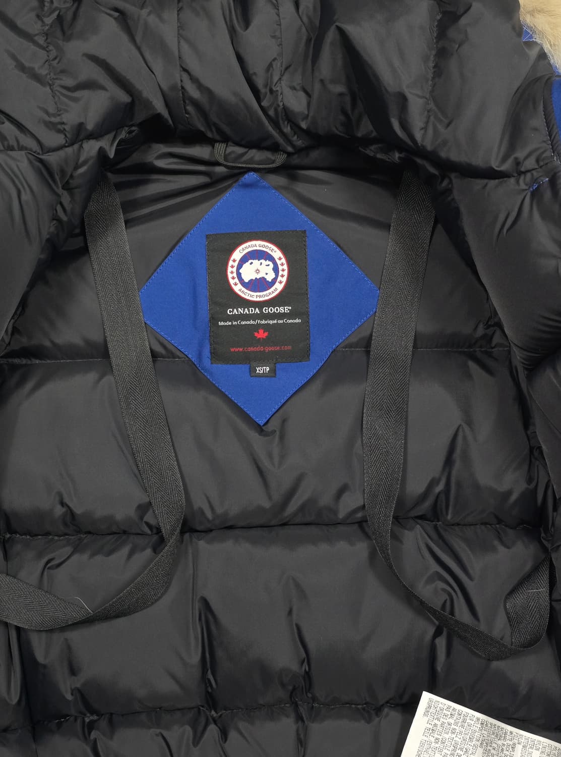 캐나다구스 칠리왁 PBI 봄버 숏패딩 블루 44-55 상품이미지4