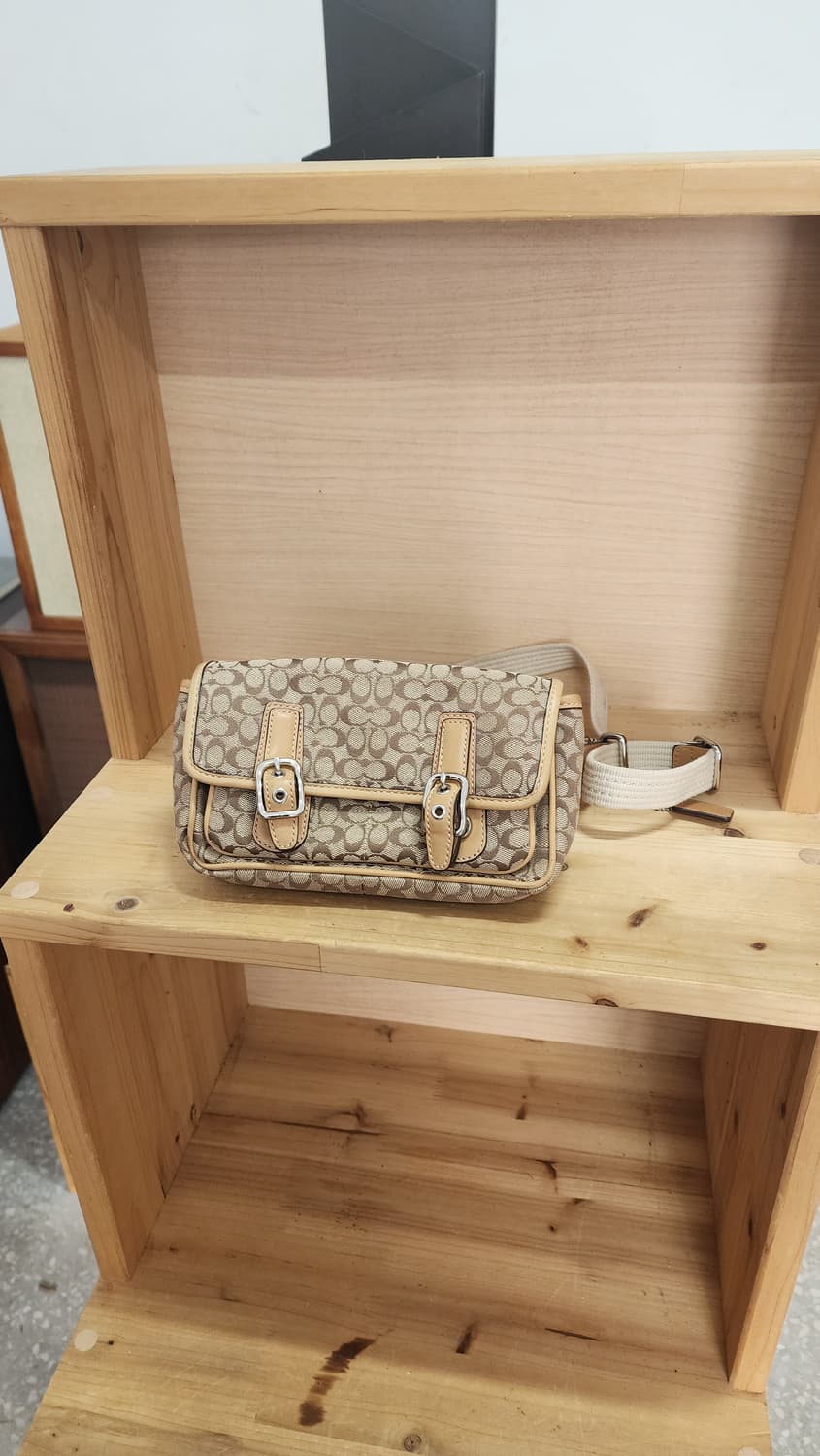 코치 시그니처 미니 크로스백 힙색 허리색 상품이미지1