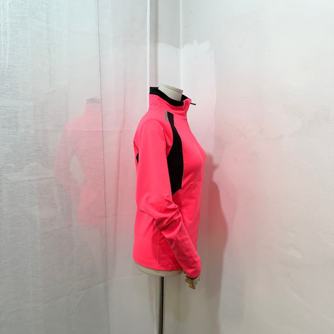 (85)뉴발란스 퀵드라이 핫핑크 집업 운동복 러닝복 4352 상품이미지3