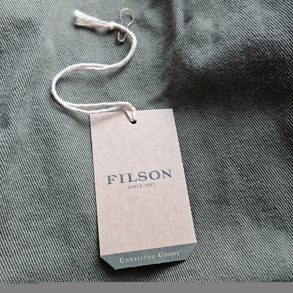 필슨 6온즈 드릴 치노 셔츠 (6oz Drill Chino Shirt) 상품이미지5