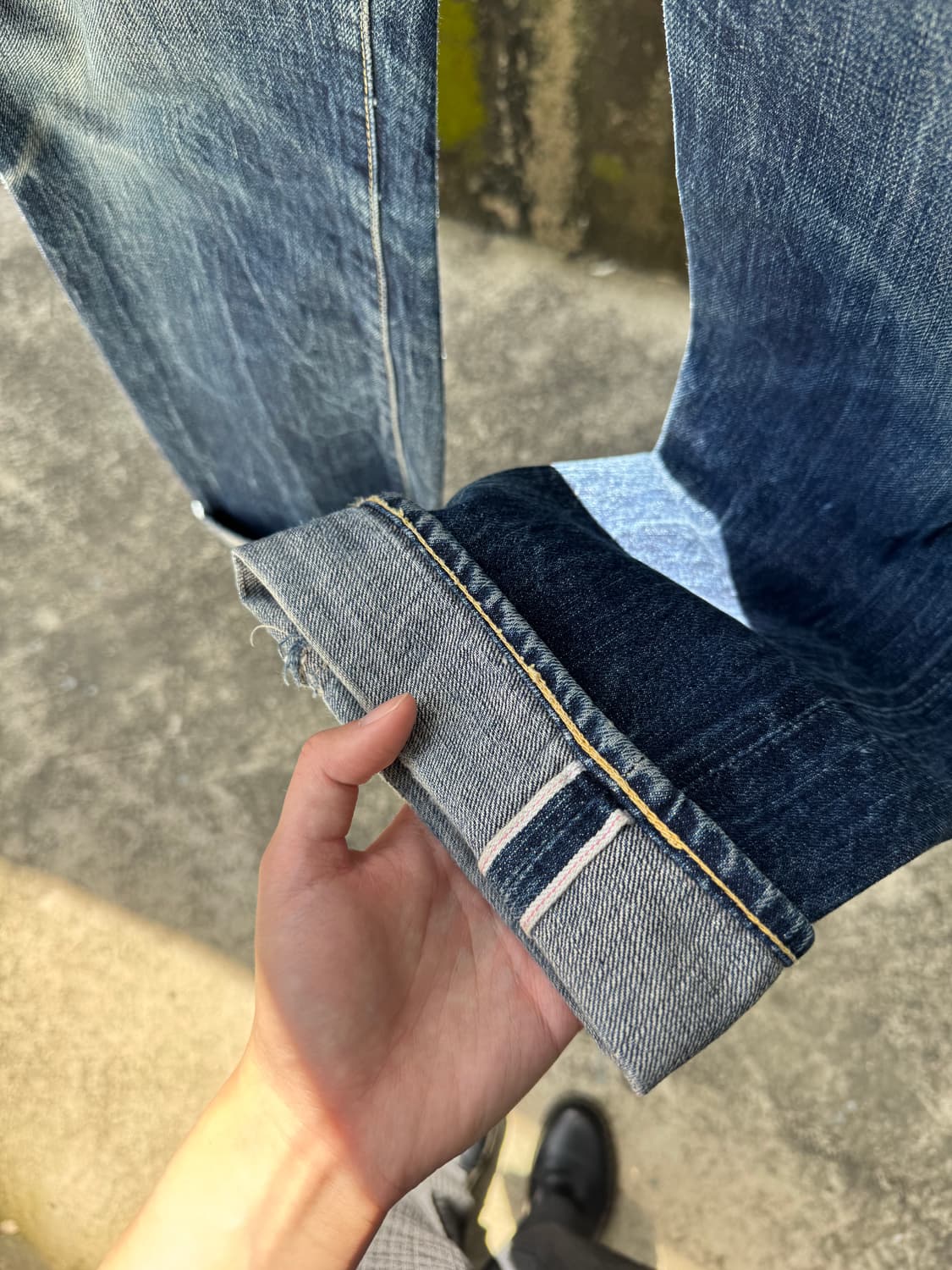 리얼맥코이 셀비지 데님 팬츠 상품이미지8