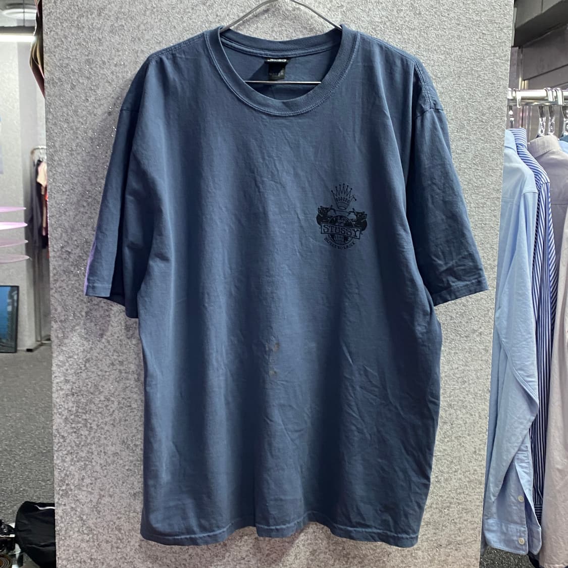 스투시 빌트 투 라스트 피그먼트 다이드 티셔츠 B3715 상품이미지2