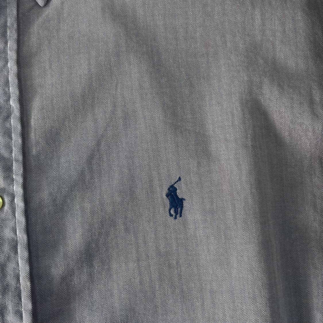 110 폴로랄프로렌 퍼플 코튼 셔츠 상품이미지3