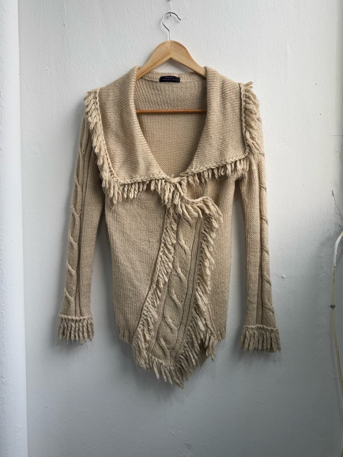 Vintage Fringe Knit Cardigan 상품이미지6