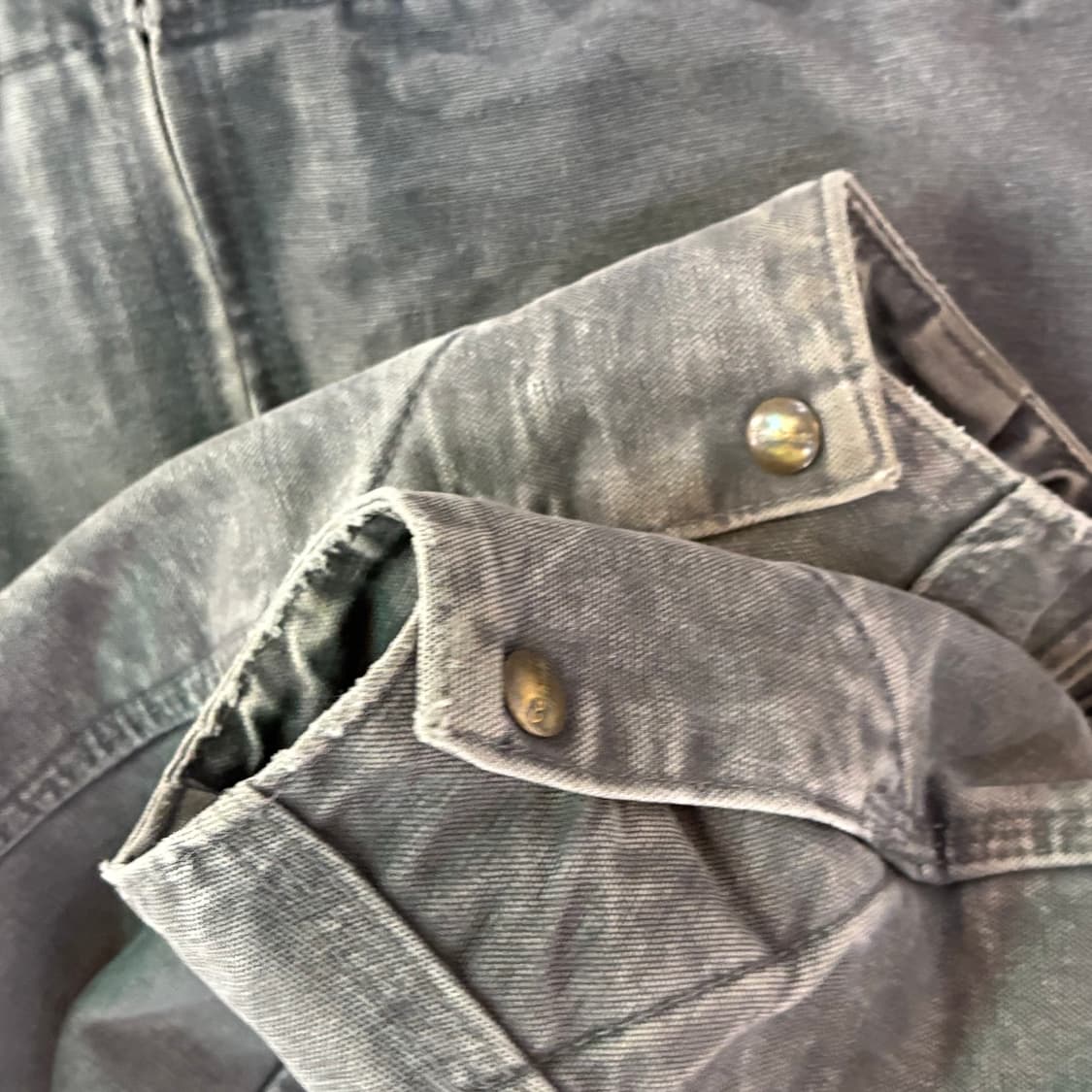 00s USA 칼하트 디트로이트 자켓 그레이 GVL 상품이미지5