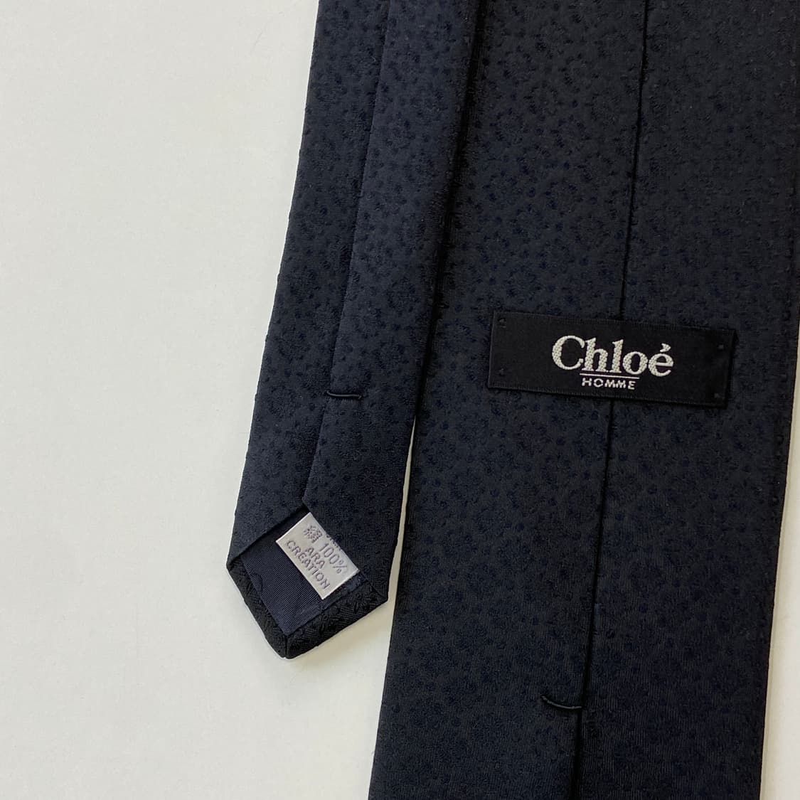 끌로에(chloe) 명품 정품 블랙넥타이 상품이미지5