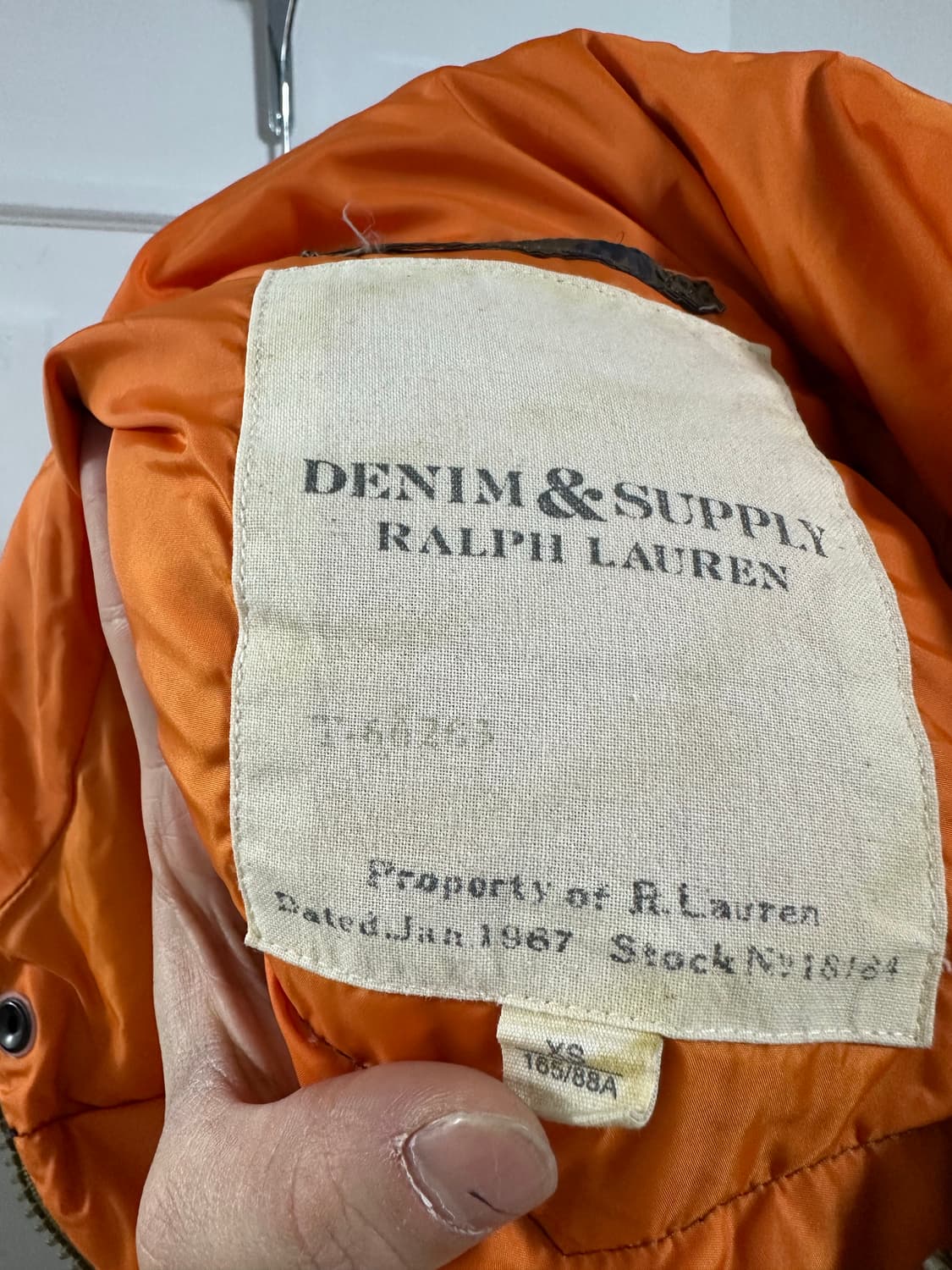 데님앤서플라이 성조기 카모 패딩 상품이미지4