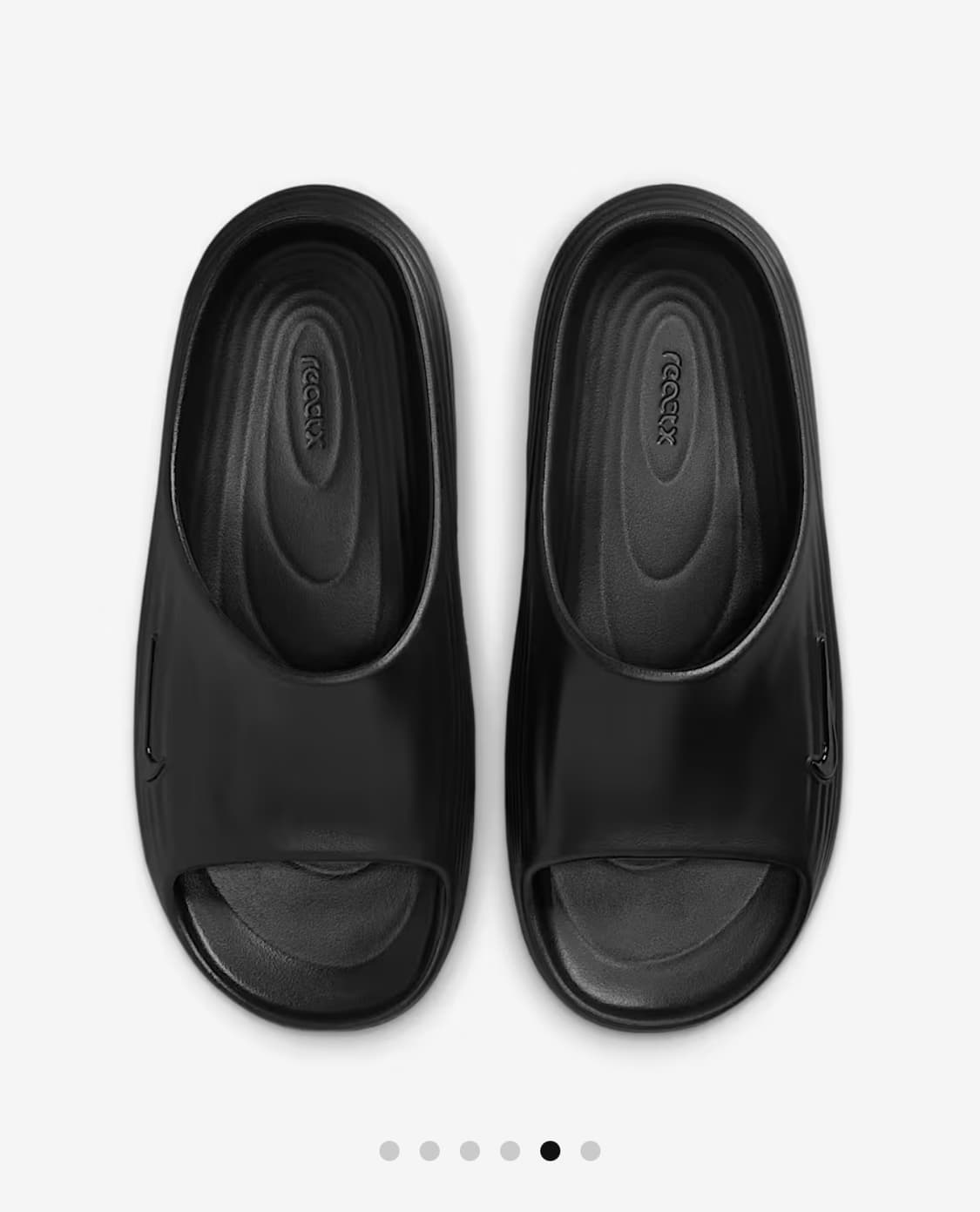 Nike 나이키 리액트 리주버네이트 슬라이드, 240 블랙 상품이미지5