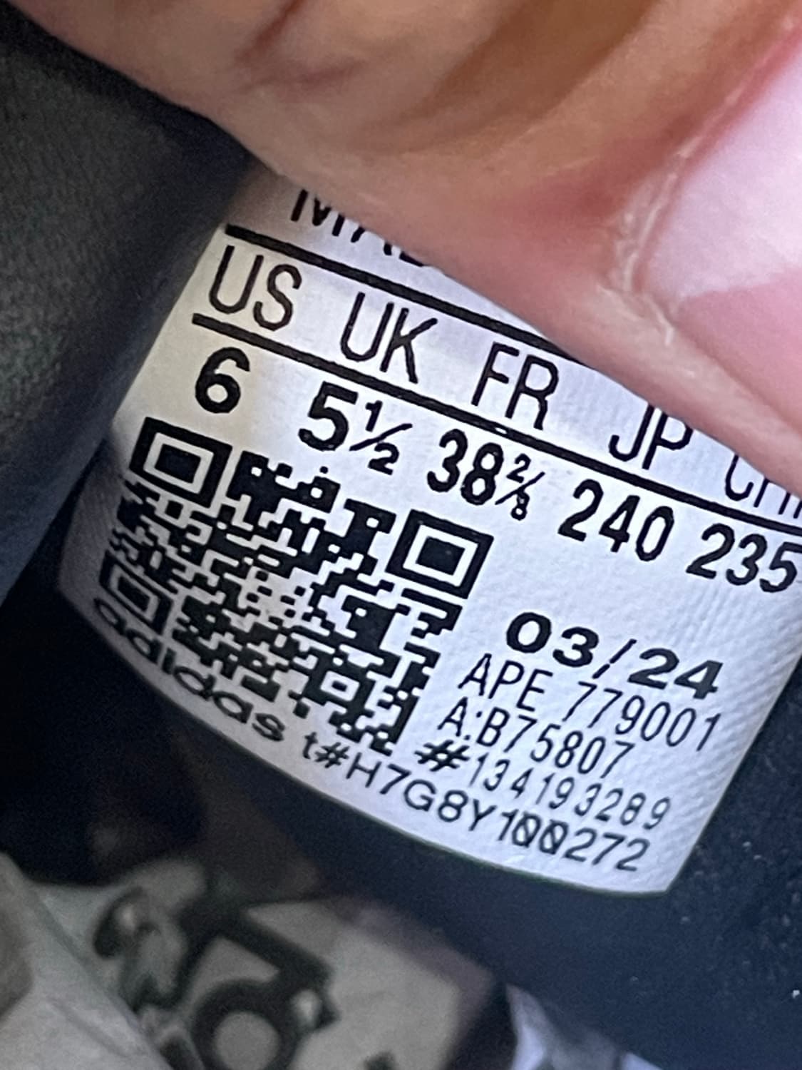 아디다스 삼바 OG 블랙 화이트 검 240 상품이미지9