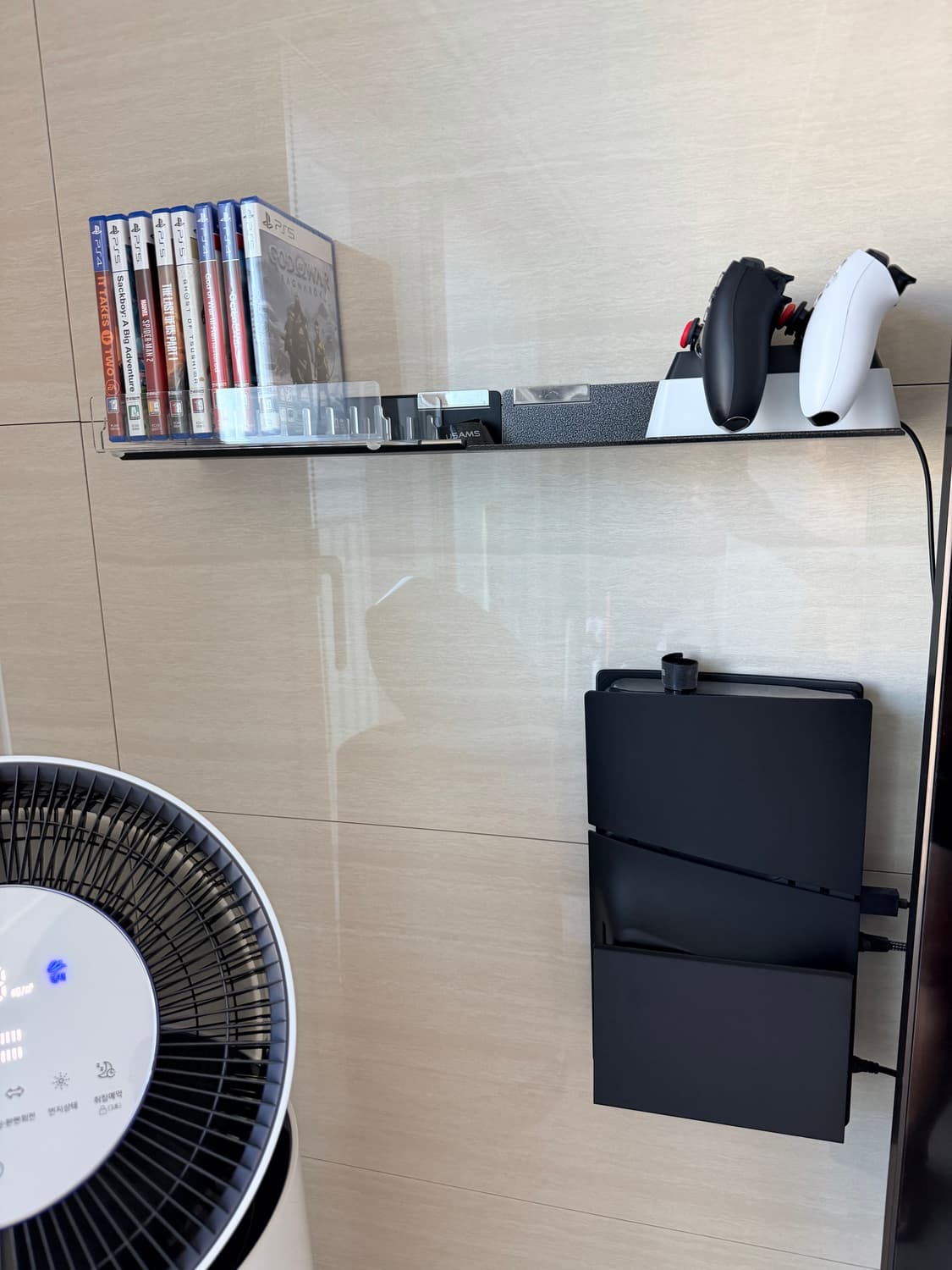 PS5 슬림 디스크에디션 블랙 하우징+듀얼센스+타이틀 8종 상품이미지5