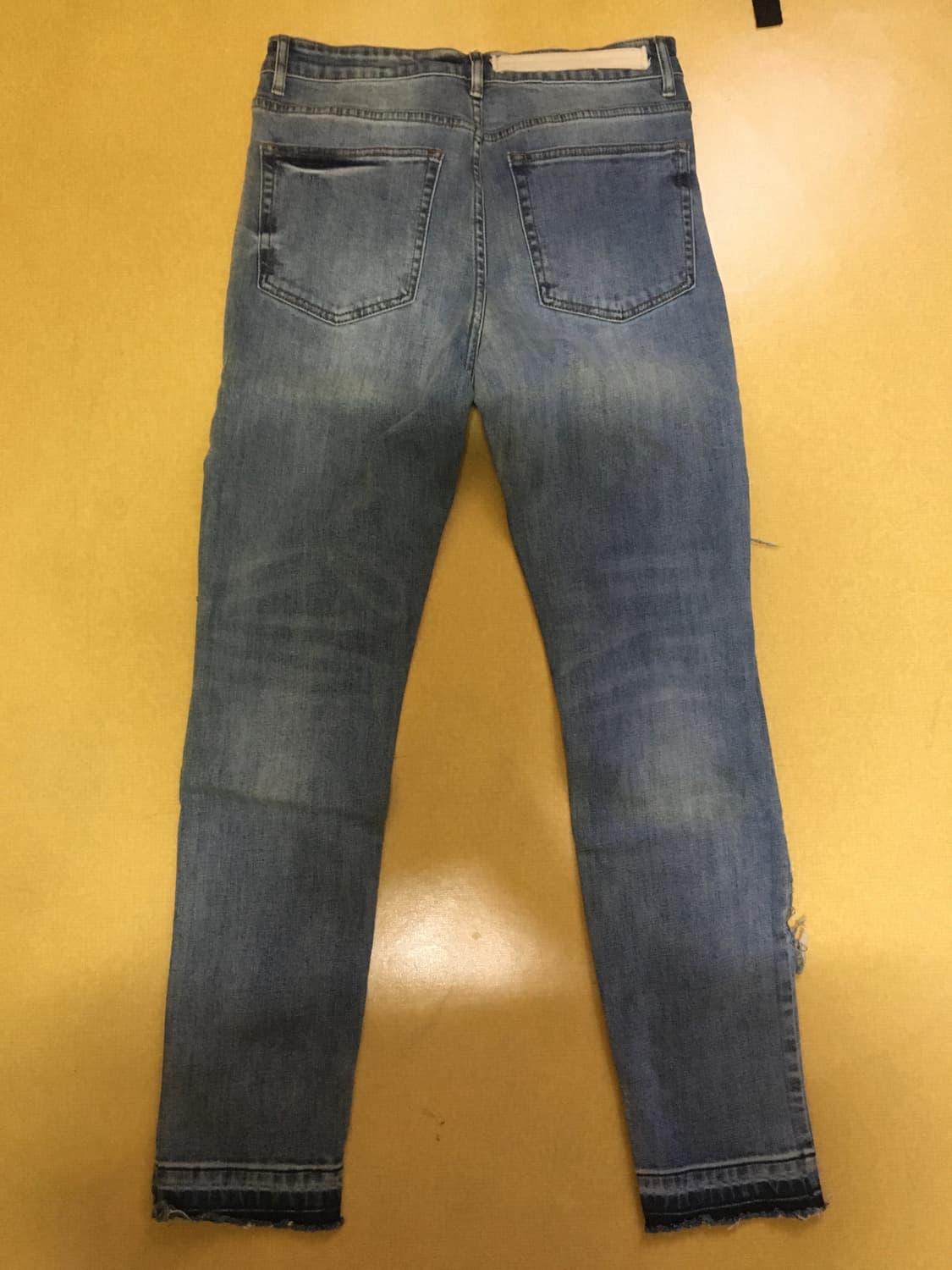 발 크리스토퍼 패치워크 디스트로이 데님팬츠  상품이미지3