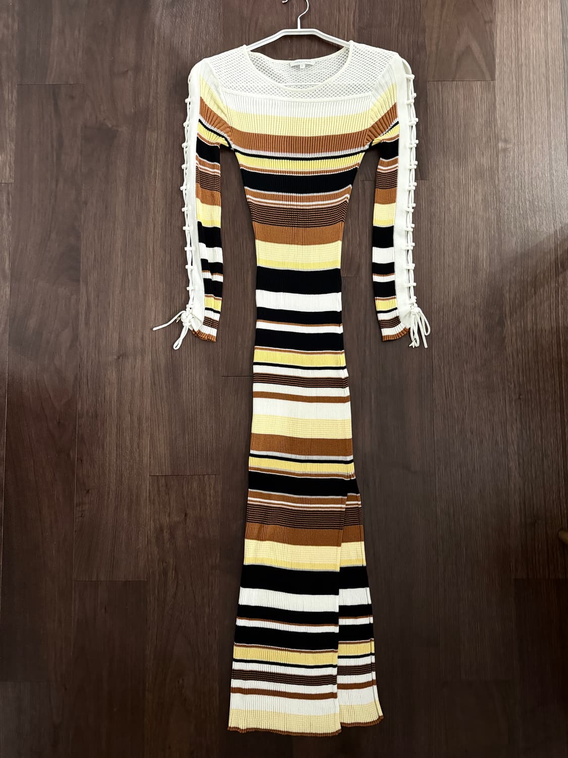 PATRIZIA PEPE 파트리치아 페페 골지 맥시 롱 원피스 상품이미지1