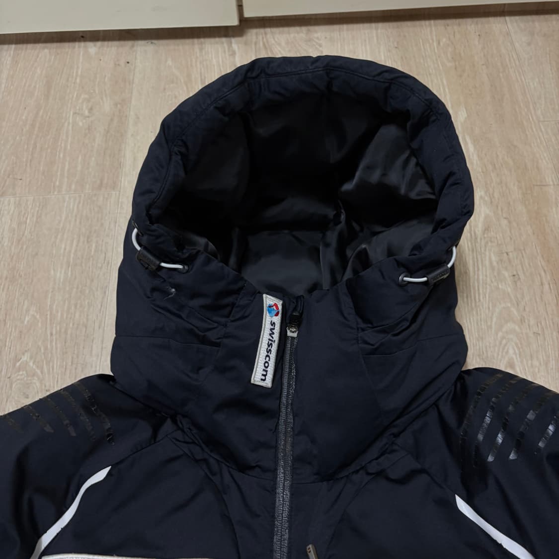 데상트 남성 아우디 스위스 레플리카 패딩 XXL/110  상품이미지3