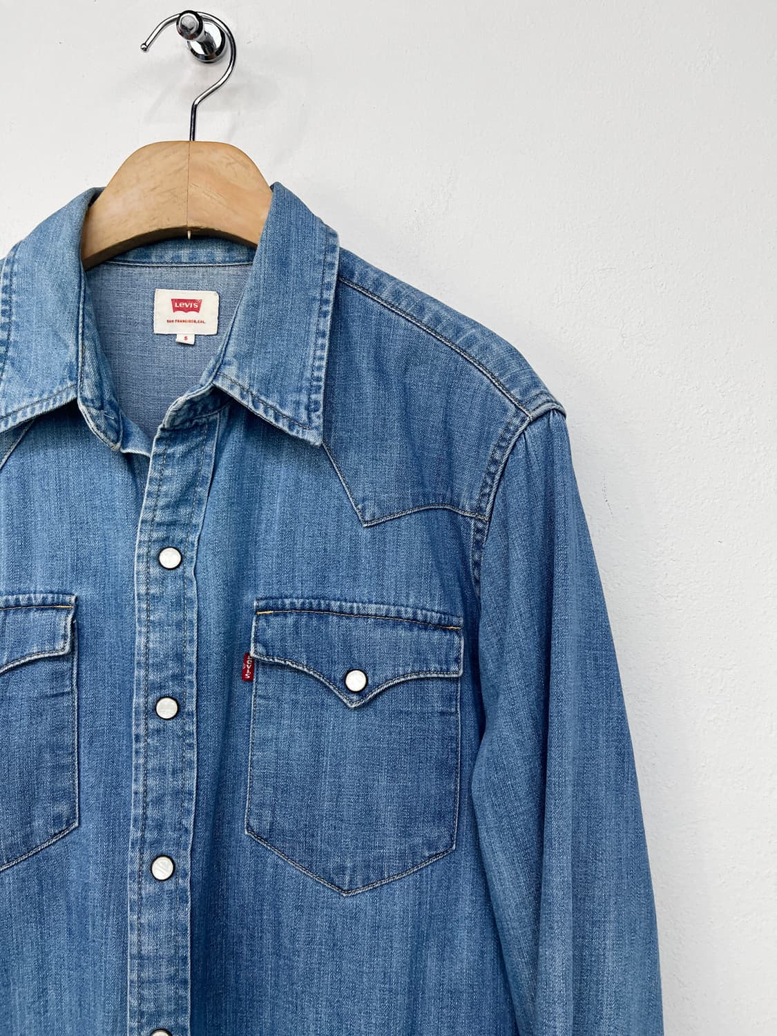 리바이스 웨스턴 데님 셔츠 상품이미지6
