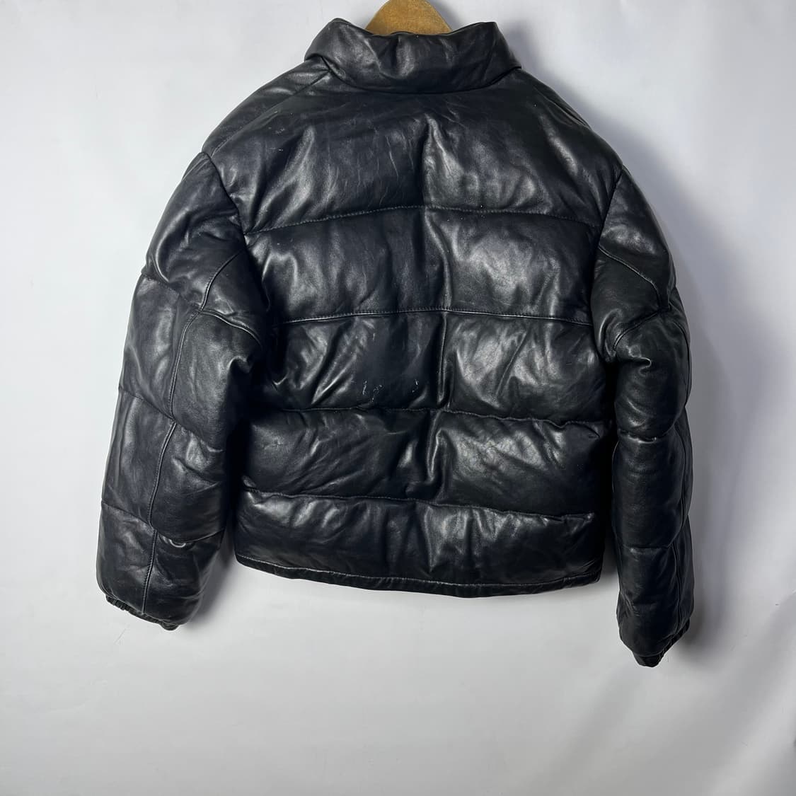 [Schott] 80's 쇼트 Made in USA 쉽스킨 패딩 상품이미지2