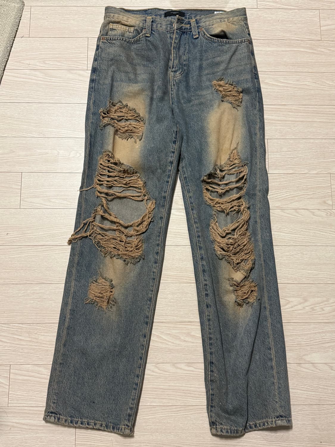 Destroyed jeans 상품이미지1
