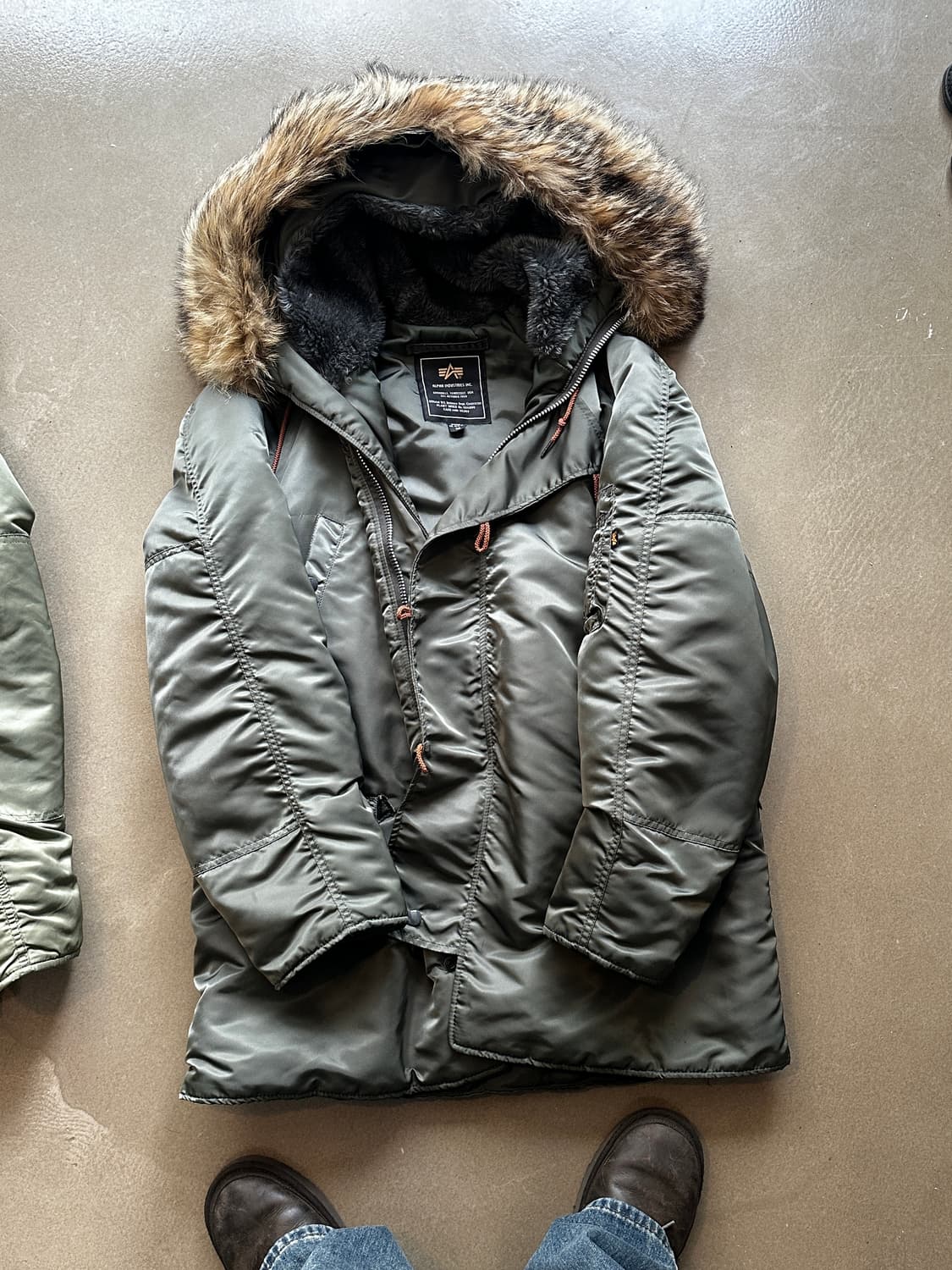 알파인더스트리 n3b 리얼 코요테 상품이미지1