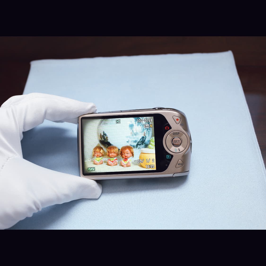 레어<준 민트급><아일릿모카> 카시오 엑슬림 z2300 빈티지 디카 상품이미지7