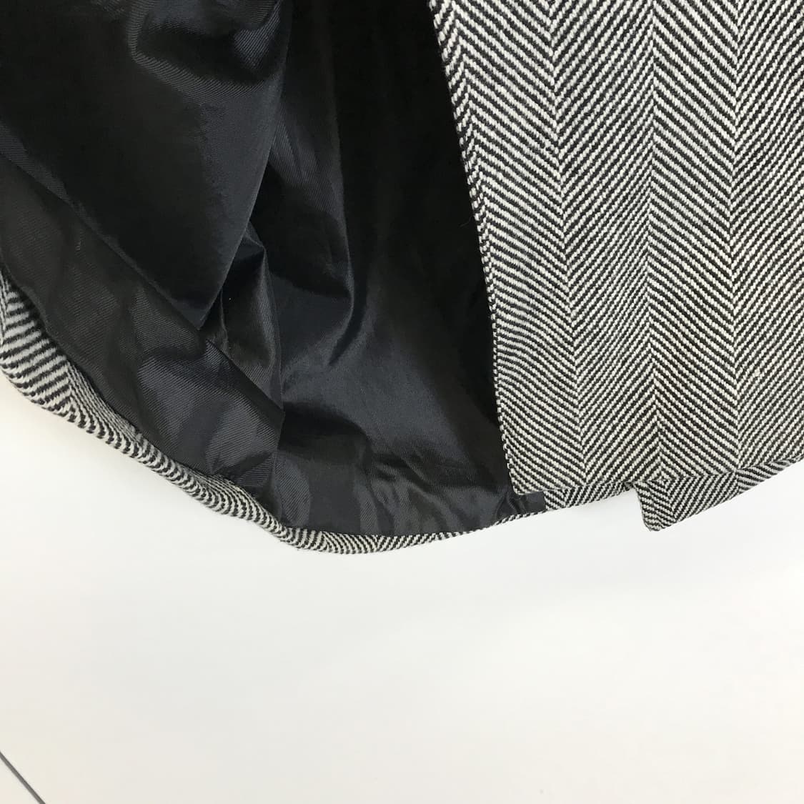 앤더슨벨 캐시미어 블렌디드 해링본 더블코트 [S] 상품이미지4