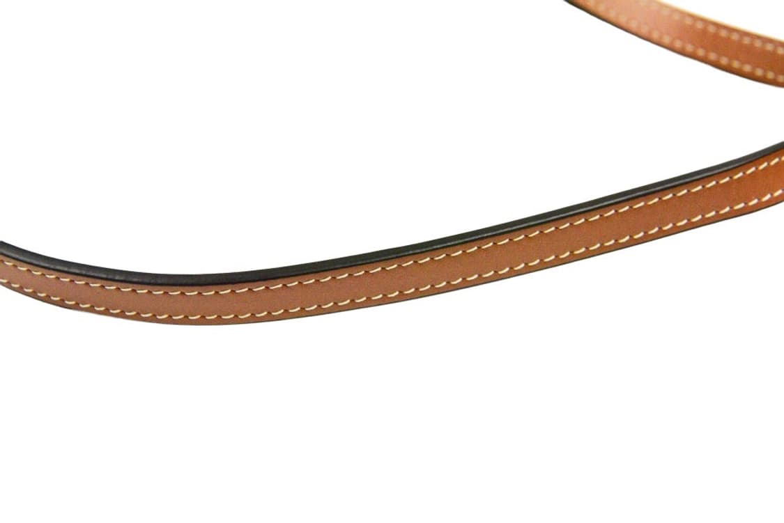 셀린느 라피아 & 카프스킨 나노 트리옹프 셀린느 클래식 파니에 탄 (정품 상품이미지9