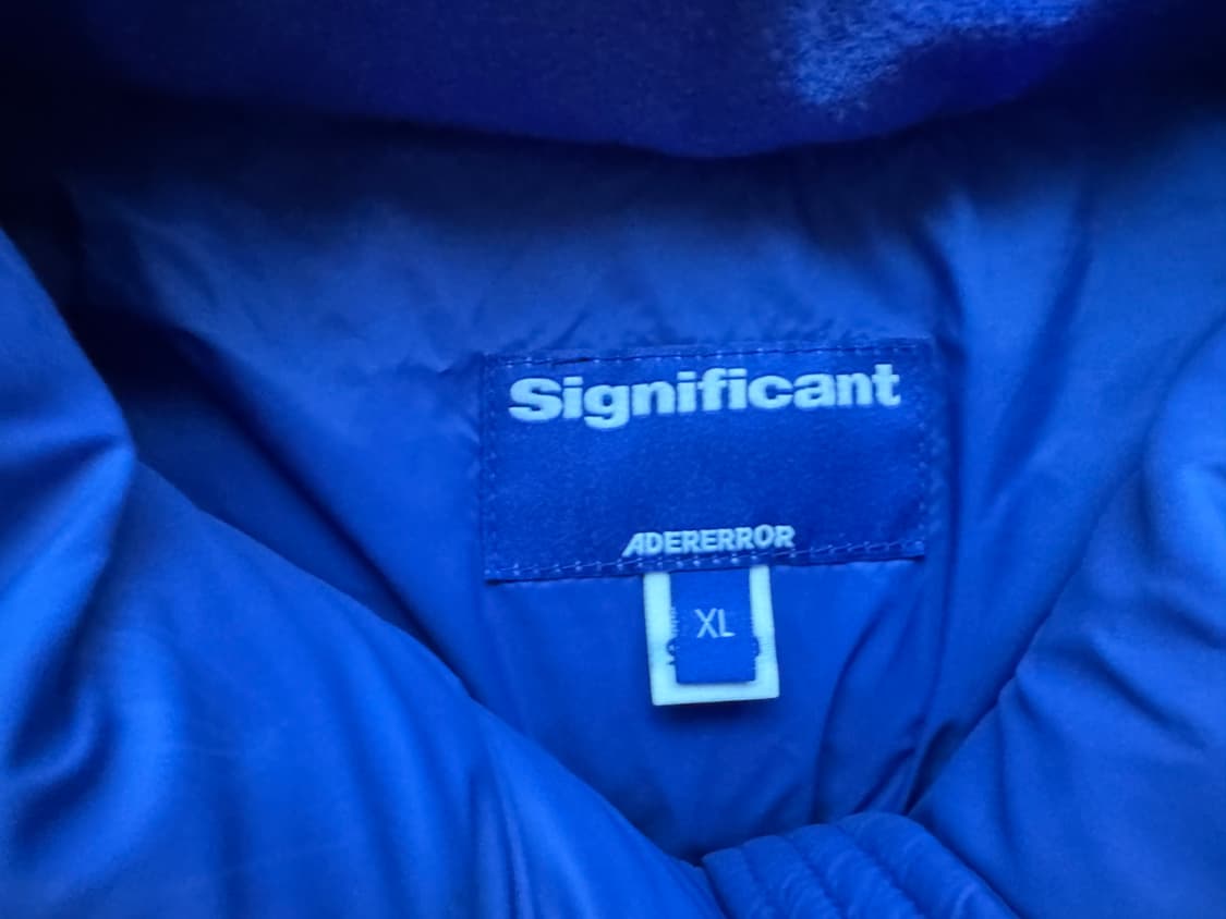 아더에러 시그니피컨트 Z블루 숏패딩 XL 상품이미지5