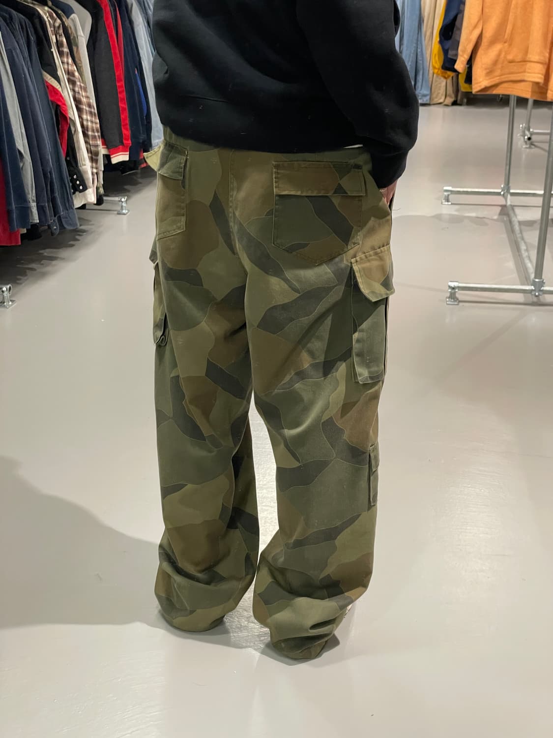 빈티지 카모플라주 카고 팬츠 상품이미지3