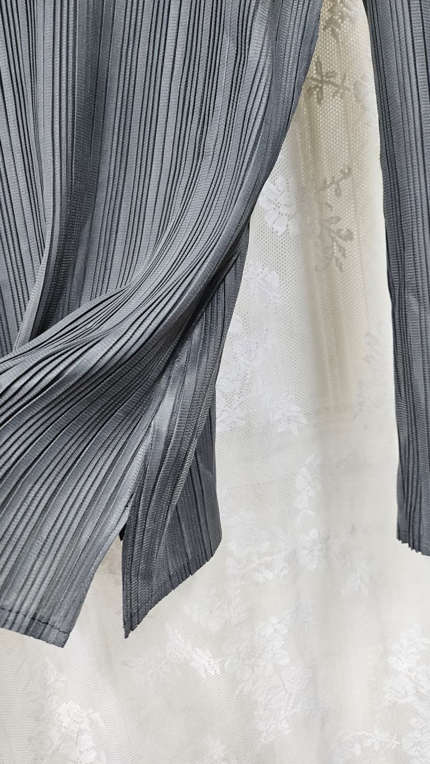 플리츠미  그레이 긴팔 셔츠 상품이미지6