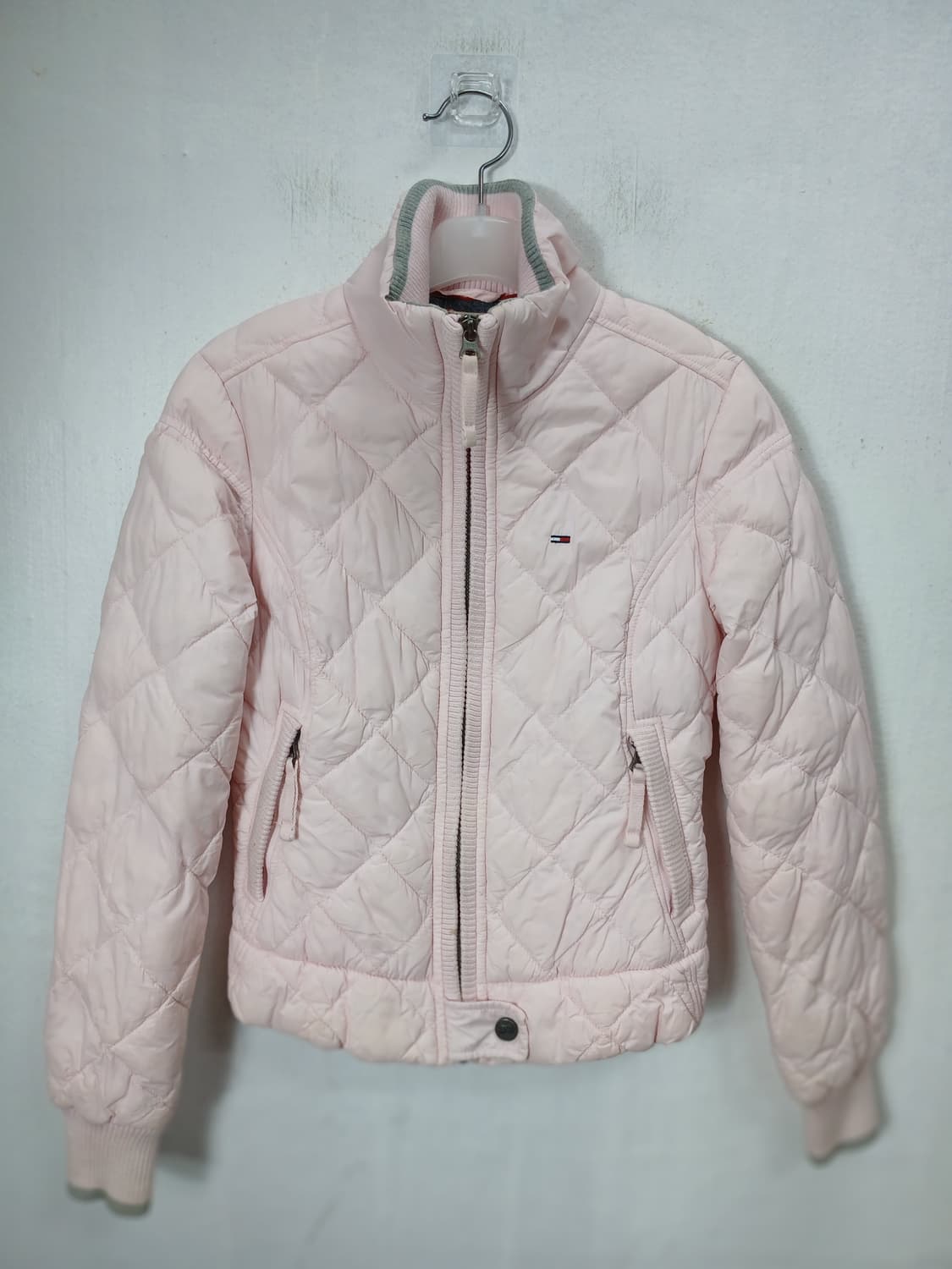 타미힐피거 퀼팅핑크자켓  85 XS 상품이미지1