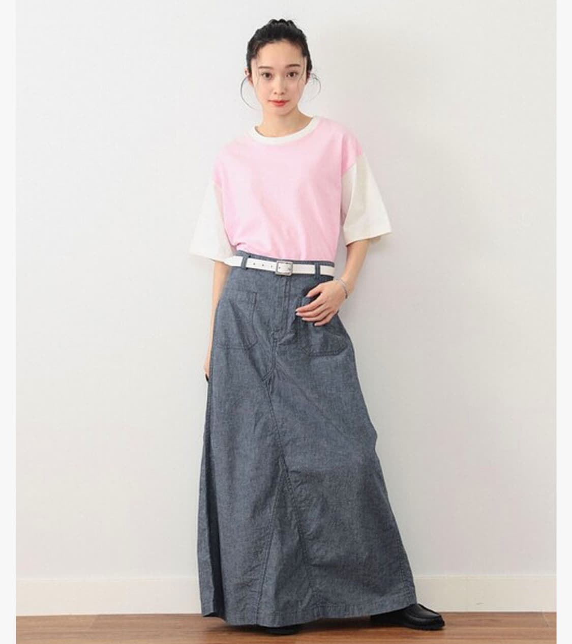 BEAMS BOY - 23SS SAILOR REMAKE SKIRT 상품이미지3