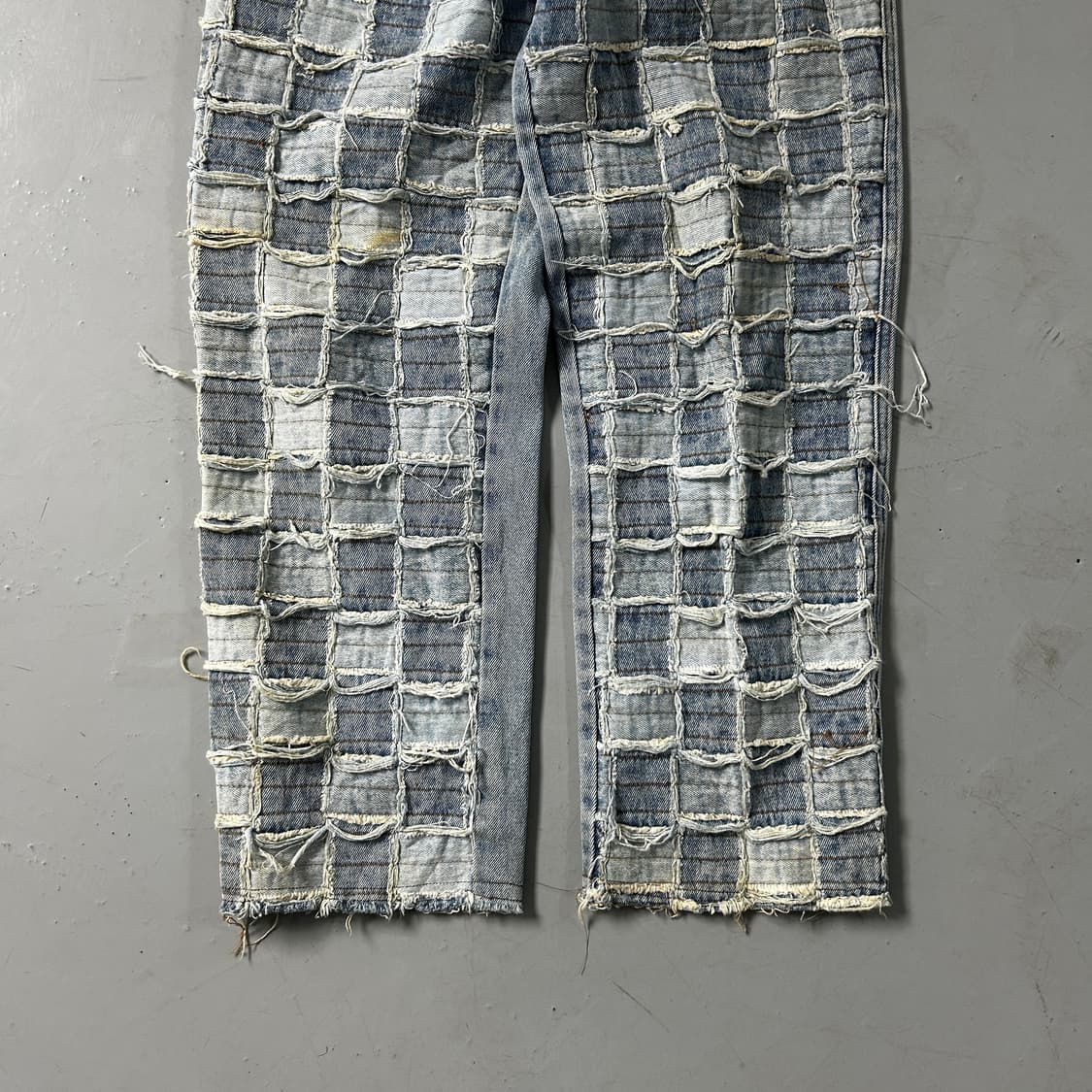 JOO JOO 패치워크 데님팬츠 상품이미지3