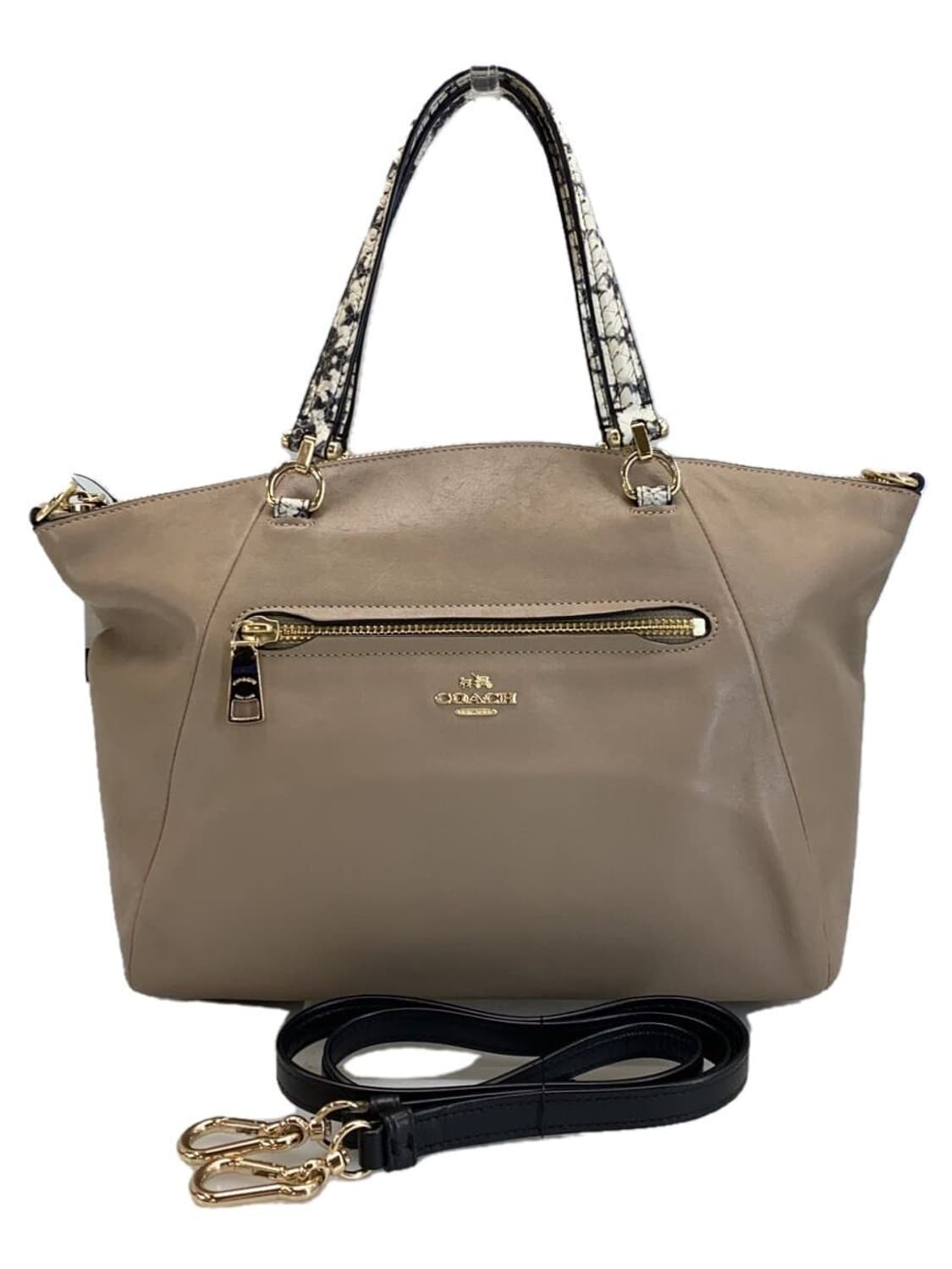 코치 토트 크로스백 베이지 상품이미지1