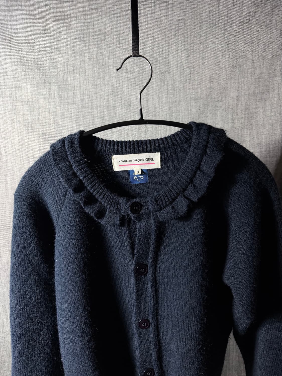 꼼데가르송 걸 니트프릴가디건 상품이미지4