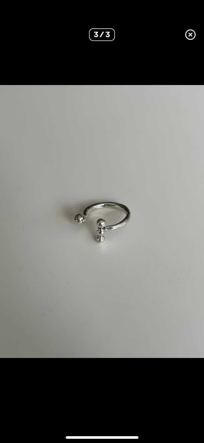 마지막재고🛫 CUCHARA CHICOS MELT STERING RING 상품이미지3