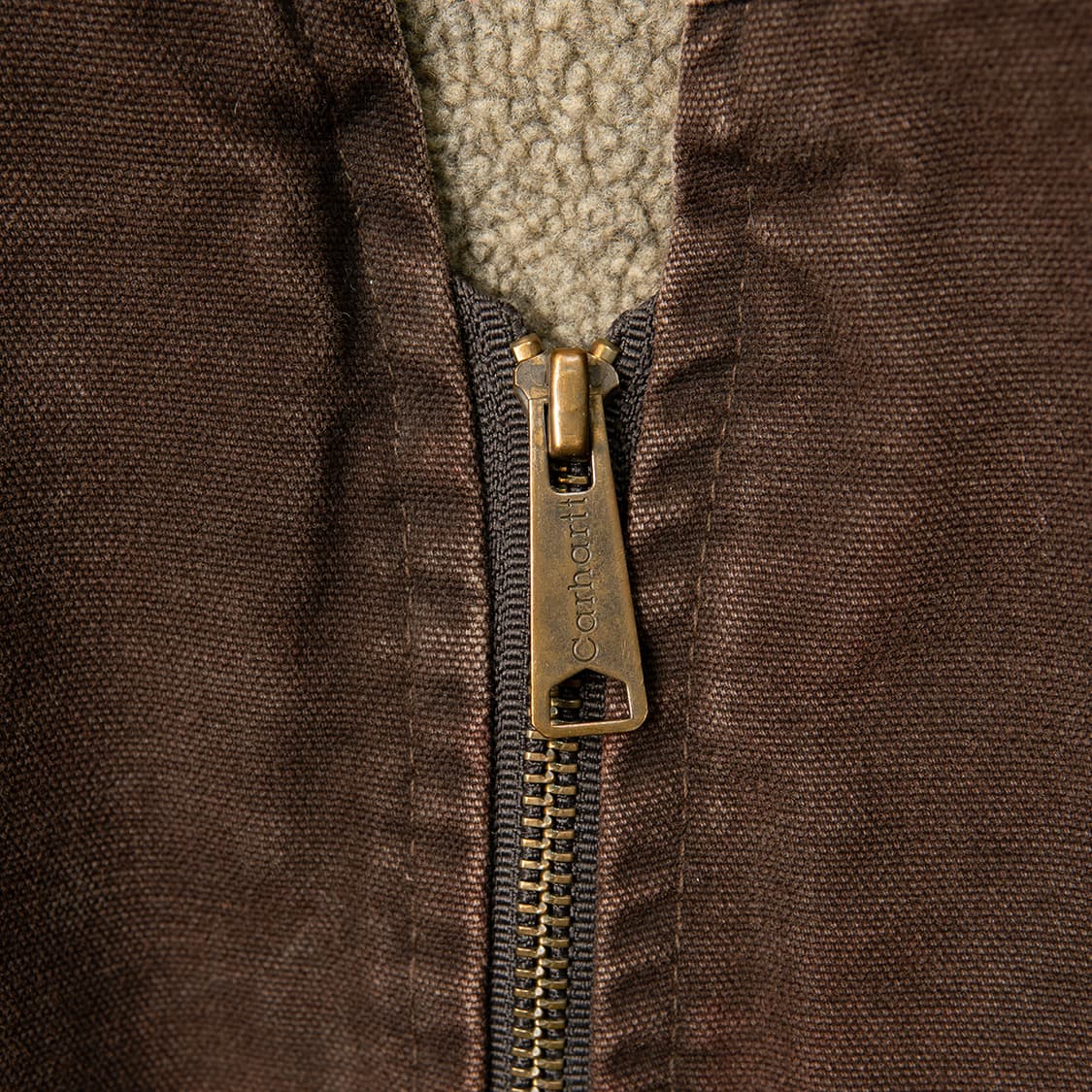 [XL] 칼하트 V26 샌드스톤 덕캔버스 쉐르파 라이닝 베스트  상품이미지2