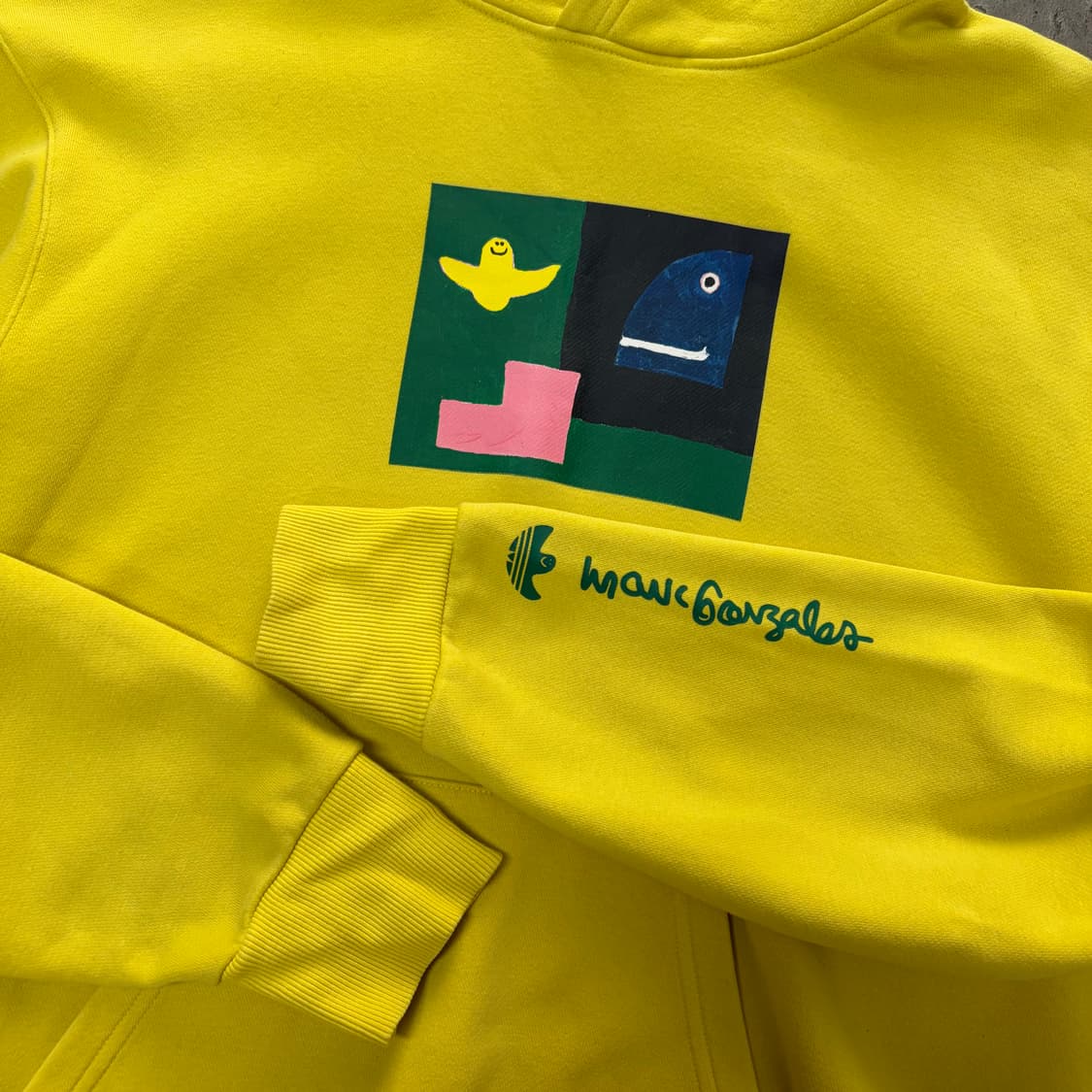 아디다스 마크곤잘레스 콜라보 후드티[2107] 상품이미지5