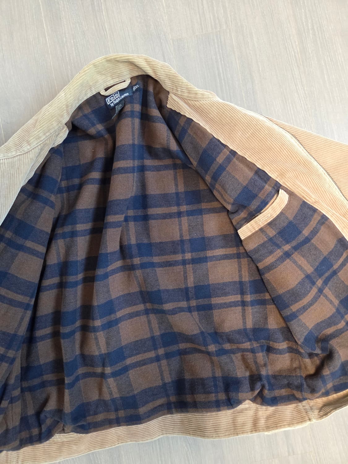 [폴로 랄프로렌] 코듀로이 자켓 베이지 XL 상품이미지5