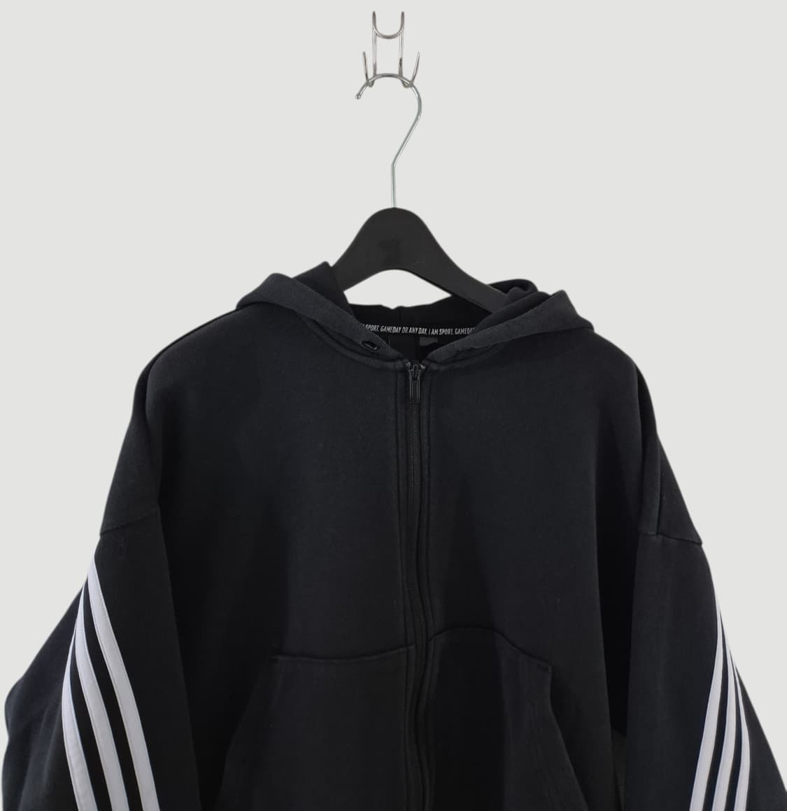 [S]아디다스 빈티지 Y2K 크롭 숏 후드집업 Women 상품이미지1